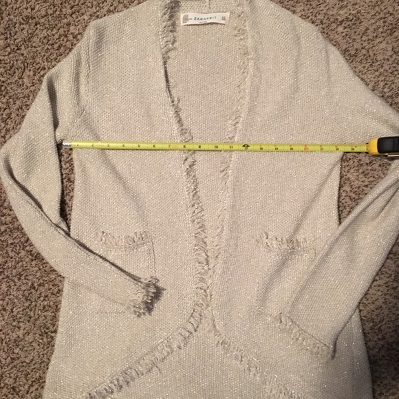 Zaraknit Open Cardigan Metallic - Picture 7 of 8